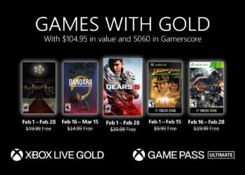 Jogos Xbox live gold Fevereiro